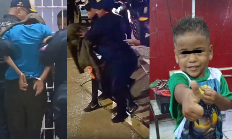 Dos presos tras aparición de Jhoandry Paz, niño de 3 años perdido hace 1 semana en Maracaibo