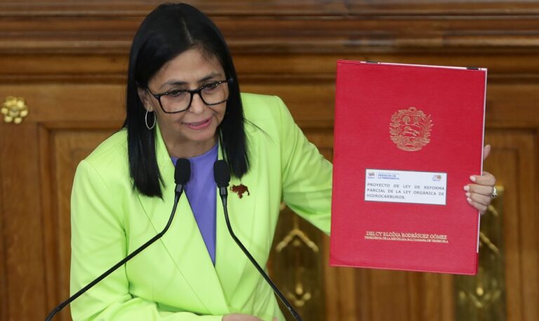 Delcy Rodríguez ante la AN: La economía creció un 8,5 % en 2025