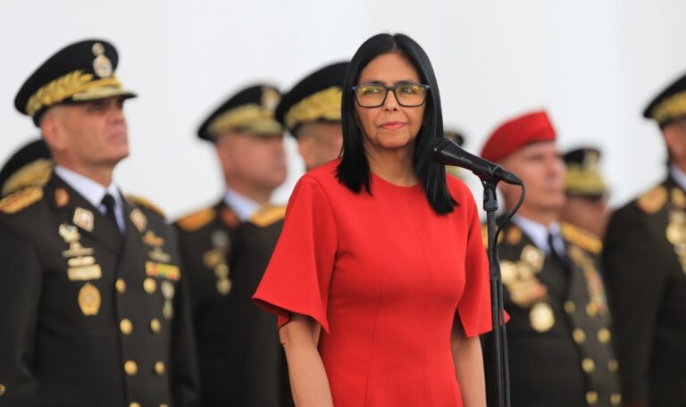 Delcy Rodríguez: “Estamos dispuestos al diálogo, pero no a otra agresión”