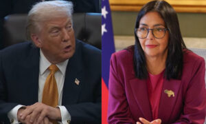 Trump insiste en que Delcy Rodríguez “está haciendo un gran trabajo” con EE. UU.