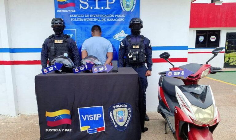 Detienen a sujeto por presunta extorsión en el norte de Maracaibo