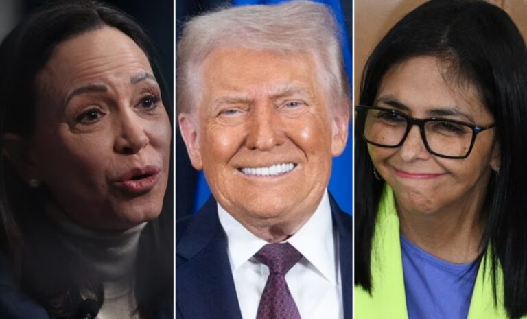 Trump habla de nuevo con Machado pero defiende “liderazgo firme” de Delcy Rodríguez