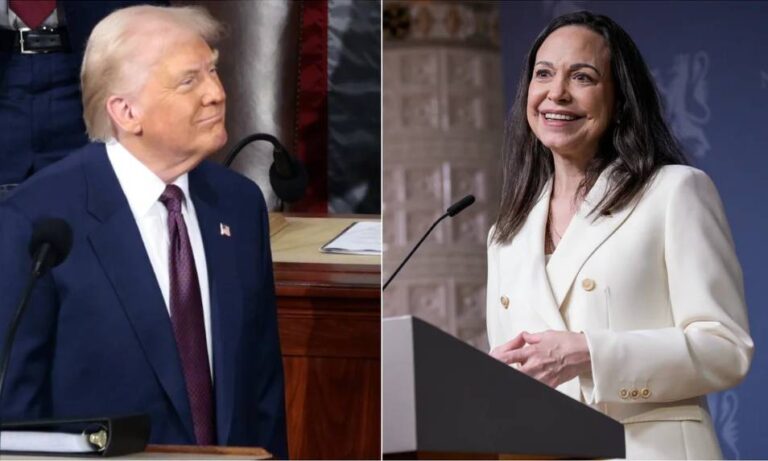 Trump y Machado almorzarán este jueves en la Casa Blanca