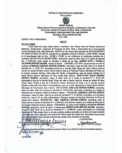 Edicto Asunto VP31-V-2025-004893