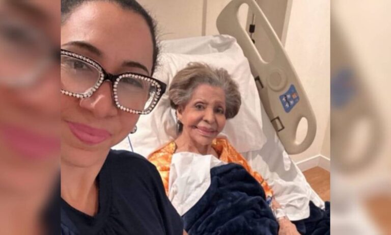 Estelita del Llano se recupera tras cirugía por una fractura