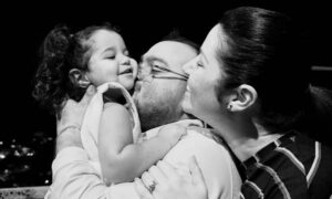 Daniela Alvarado y José Manuel Suárez presentan a su hija Olivia