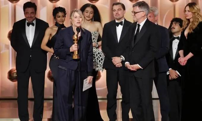 “One Battle After Another” se roba la noche de unos Globos de Oro que enaltecen a Brasil