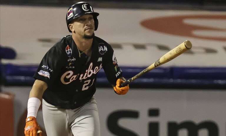 Hernán Pérez le da la victoria a Caribes 9-7 ante Magallanes