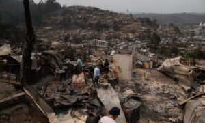 Suben a 20 los muertos por fuegos del sur de Chile y detienen a sospechoso de iniciarlos