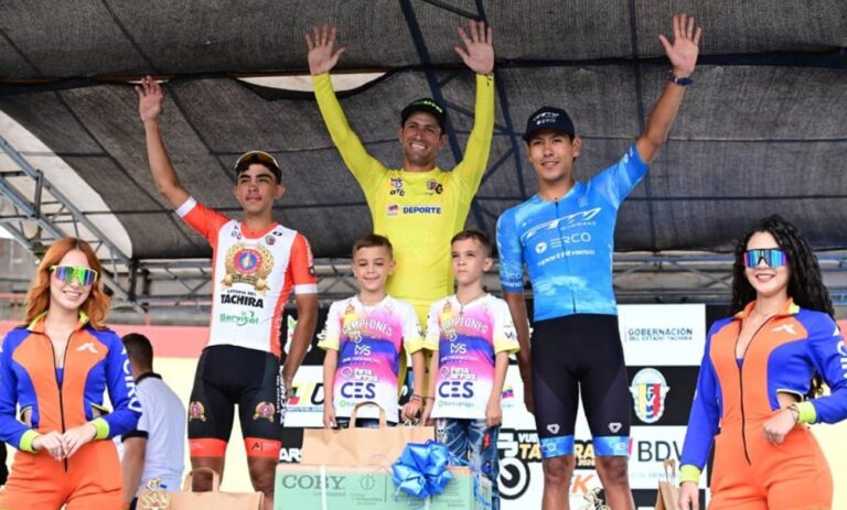 El venezolano Jorge Abreu se corona campeón de la Vuelta al Táchira