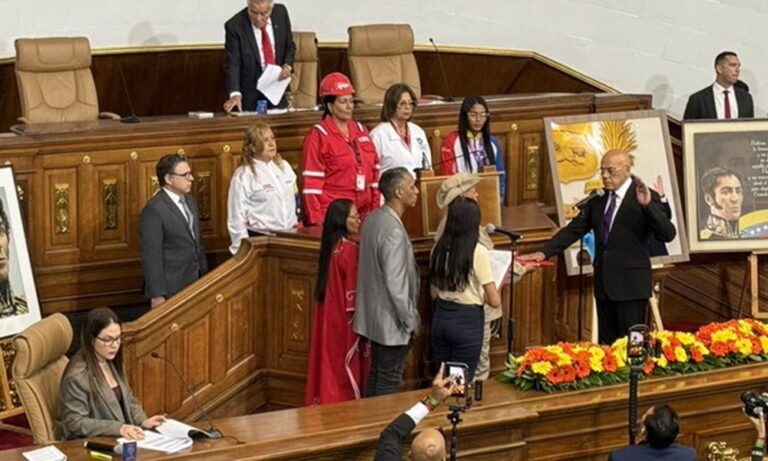 Instalan la AN 2026 con Jorge Rodríguez reelecto presidente