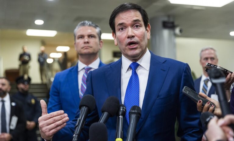 Rubio explica las tres 3 fases de estabilización, recuperación y transición en Venezuela