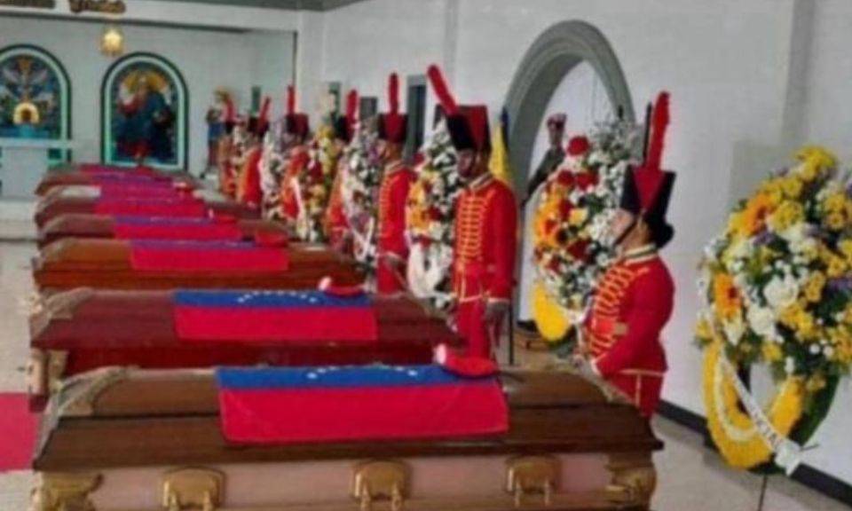 Ejército confirma muerte de 23 oficiales durante ataques de EE. UU.