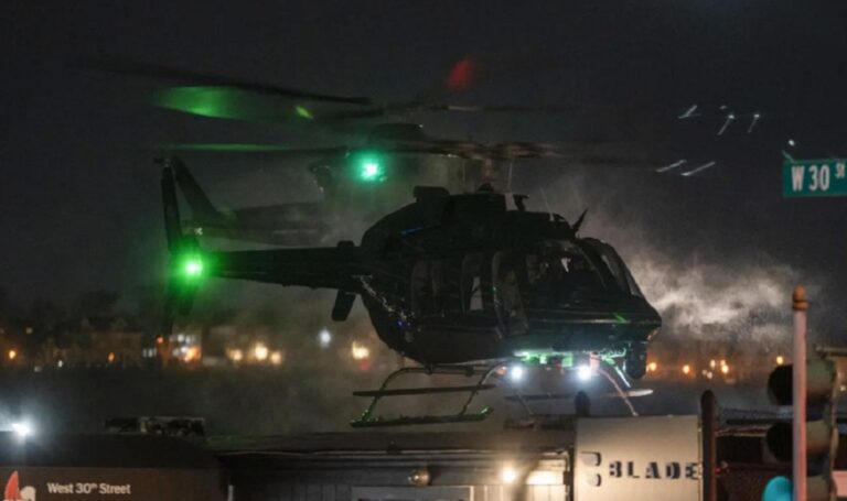 Maduro llega en helicóptero a la ciudad de Nueva York para afrontar un proceso judicial