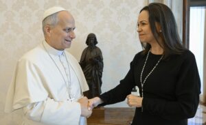 León XIV recibe a María Corina Machado