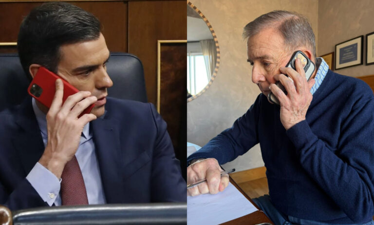 González Urrutia y Pedro Sánchez en llamada: “Venezuela necesita una transición real”