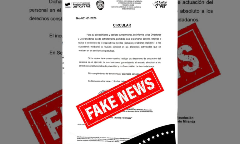 Desmienten circular que prohibía a funcionarios revisar teléfonos de ciudadanos