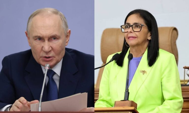 Putin no tiene previsto conversar con Delcy Rodríguez por el momento