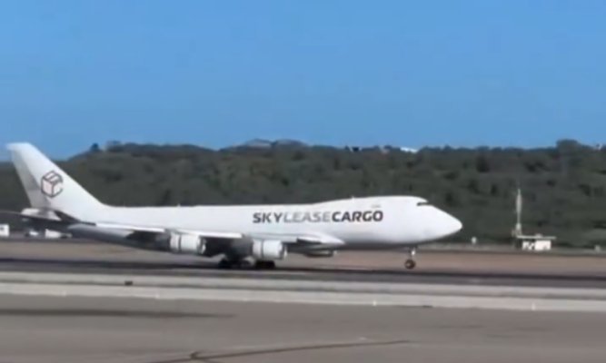 Reportan aterrizaje de un avión de carga estadounidense en Maiquetía