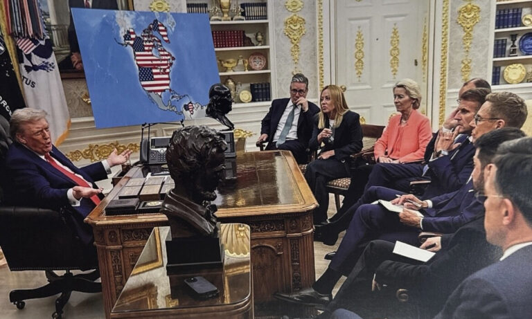 Trump publica mapa que muestra a Venezuela como “territorio” de EE. UU.