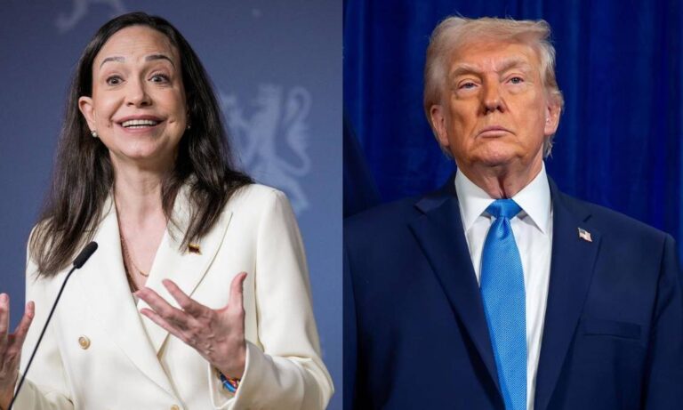 Trump recibirá a María Corina Machado este jueves en la Casa Blanca