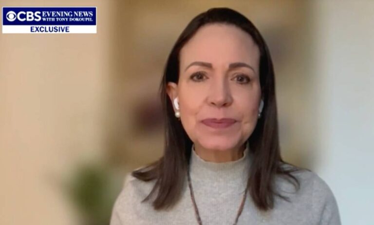 Machado asegura que su coalición "debería liderar Venezuela" tras la captura de Maduro