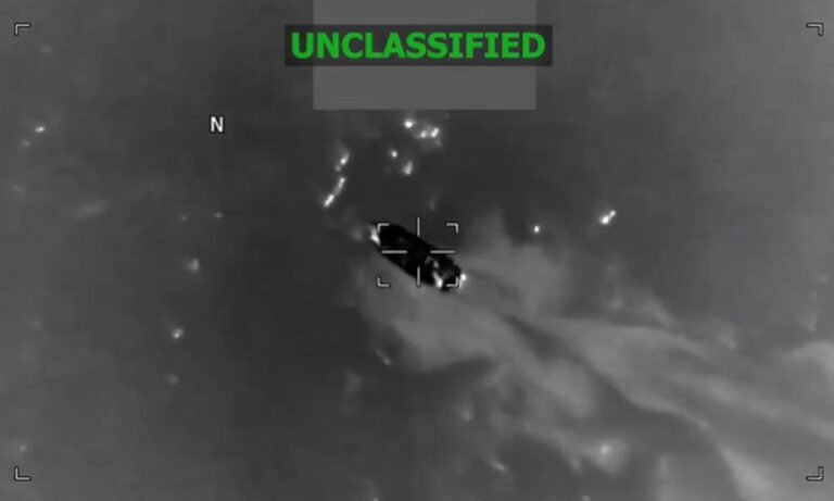 EE. UU. elimina lancha vinculada al narcotráfico cerca de Venezuela