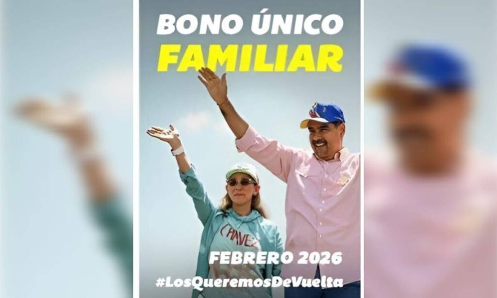 Pagan el Bono Único Familiar de febrero por Patria