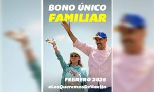 Pagan el Bono Único Familiar de febrero por Patria