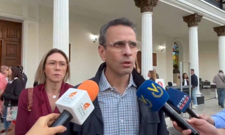 Capriles ve como “burla a las víctimas” que Saab sea el defensor del Pueblo