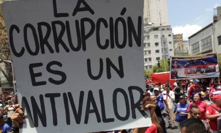 Transparencia Internacional mantiene a Venezuela como el tercer país más corrupto