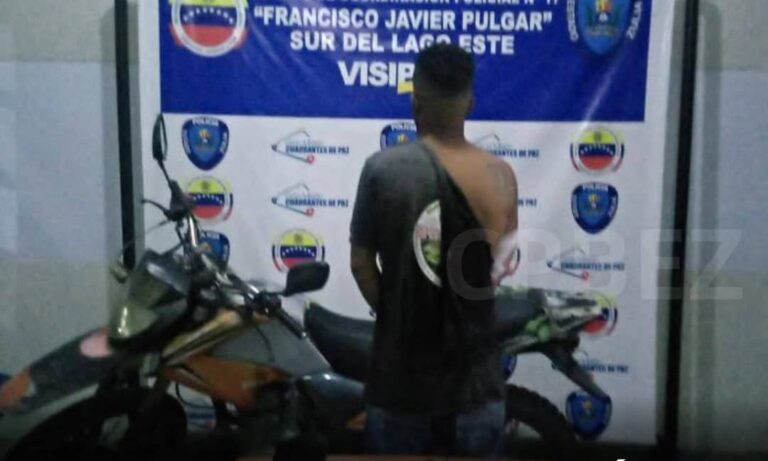 Arrestan a encapuchado por disparar contra comisión policial