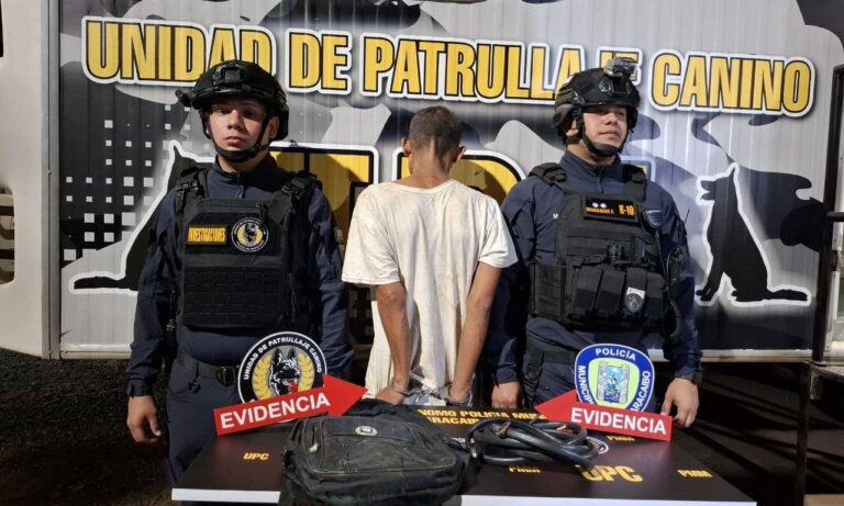 Capturan a sospechoso por hurto de cableado eléctrico en San Jacinto