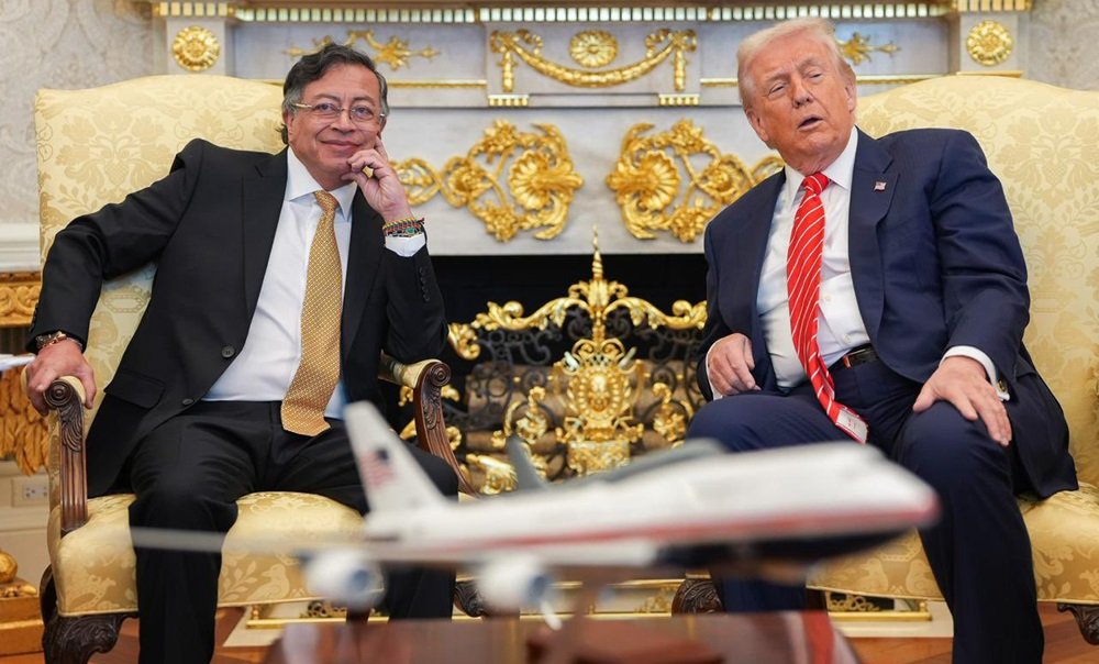 Trump y Petro se reúnen en la Casa Blanca a puerta cerrada sin prensa