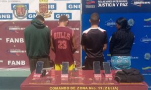 Detienen a 4 integrantes de la banda “El Adriancito” en Cabimas