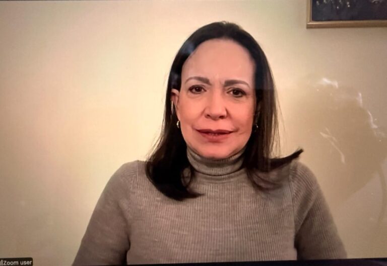 Machado se reunirá este lunes con la CIDH en Washington D.C.