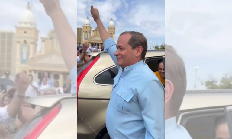 Juan Pablo Guanipa se reúne con zulianos frente a la Basílica tras su liberación