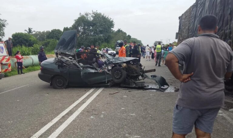 Triple choque en la Lara-Zulia deja un funcionario de la GNB herido