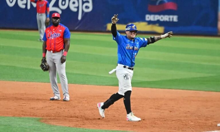 Venezuela vence 9-1 a Cuba y jugará contra Colombia la final de la Serie de las Américas