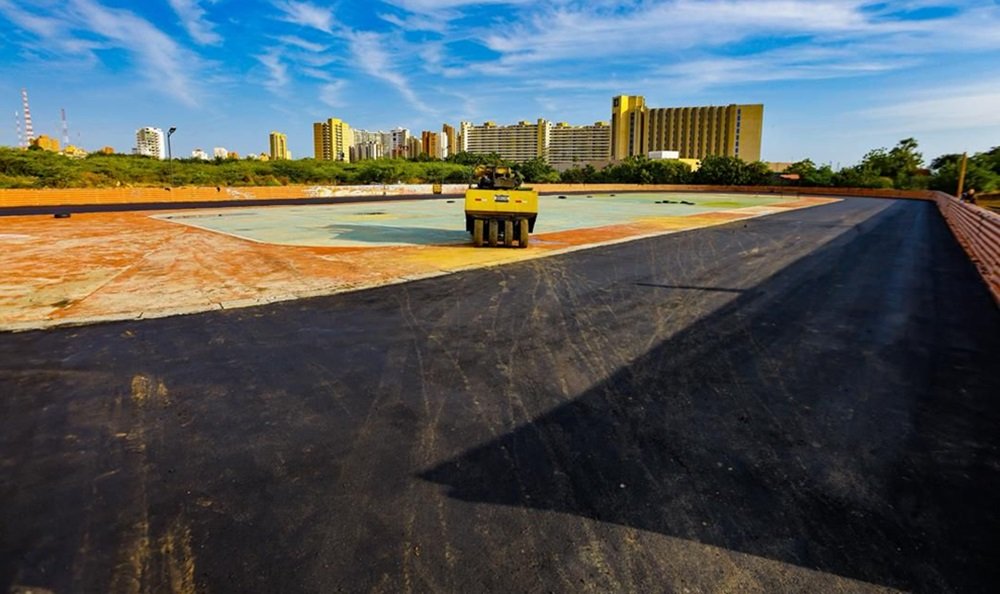 Avanza la recuperación de la ciclovía y el patinódromo de la Vereda del Lago II