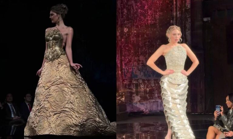 Clara Vegas Goetz y Valeria Di Martino deslumbran en el desfile de Giannina Azar en Nueva York