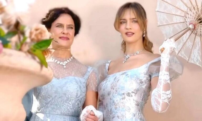 Andreína Goetz y Clara Vegas deslumbran con sesión fotográfica al estilo “Bridgerton”