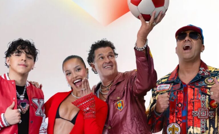 Carlos Vives y Wisin se unen en “Somos más”, un himno de la Copa Mundial