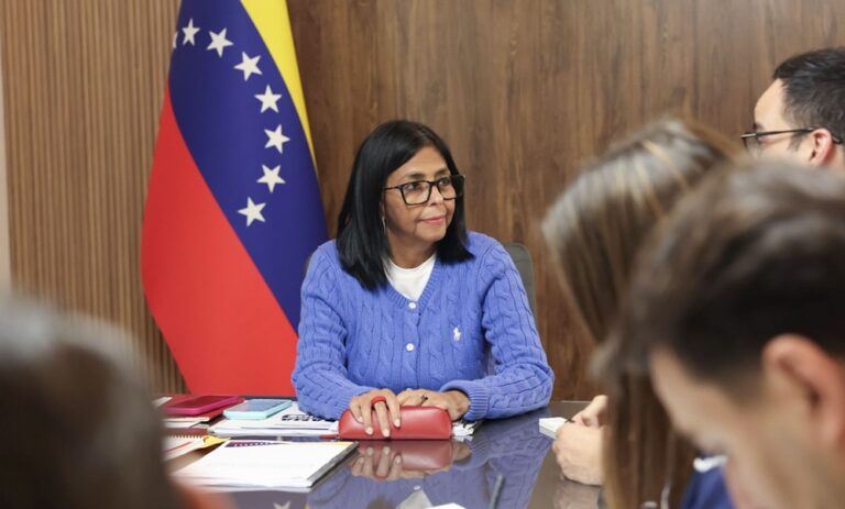 Delcy Rodríguez participará de forma virtual en foro económico de Miami