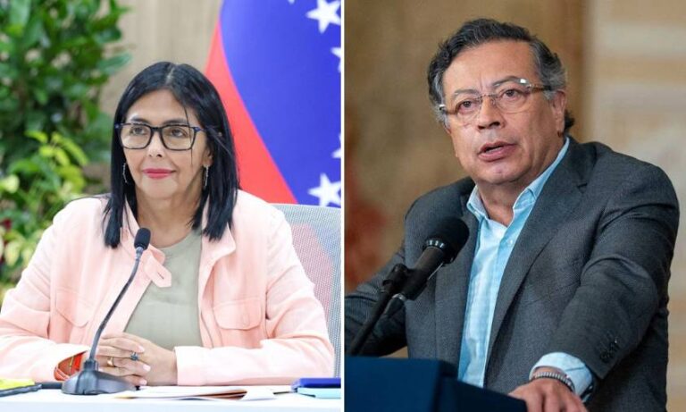 Cancelan reunión entre Rodríguez y Petro por “motivos de fuerza mayor”