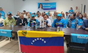 Vente Venezuela asegura que no hay “ninguna transición”: “Tiene que haber elecciones pronto”