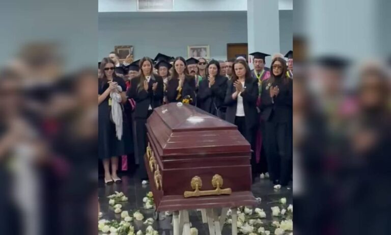 Urbe da el último adiós a su rector fundador, Oscar Belloso Medina