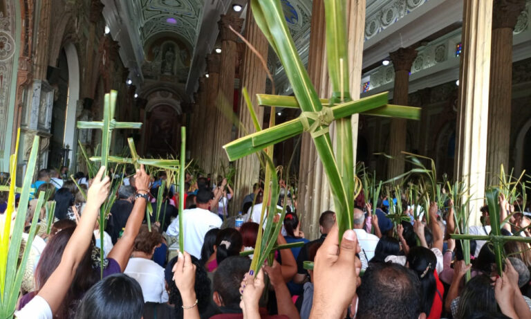 Templos de Maracaibo se preparan para el Domingo de Ramos