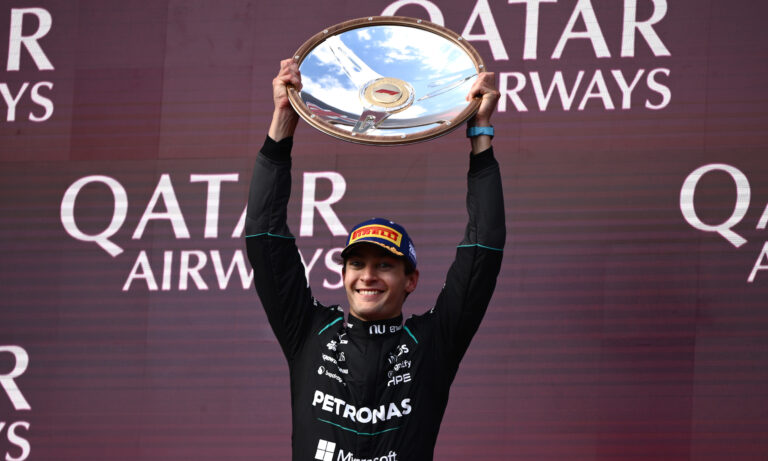 George Russell lidera un 1-2 de Mercedes en el Gran Premio de Australia