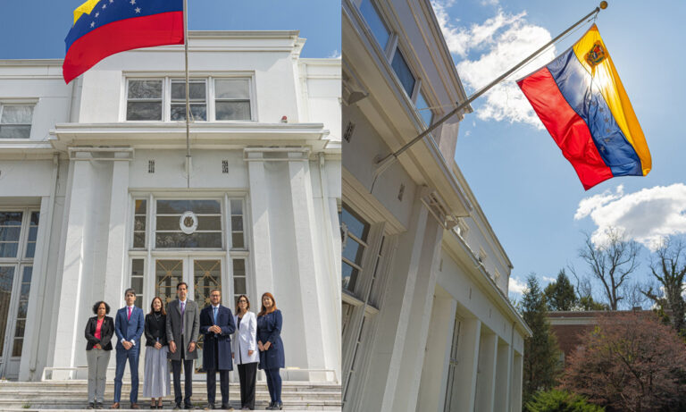 Venezuela retoma el control de sus sedes diplomáticas en EE. UU.